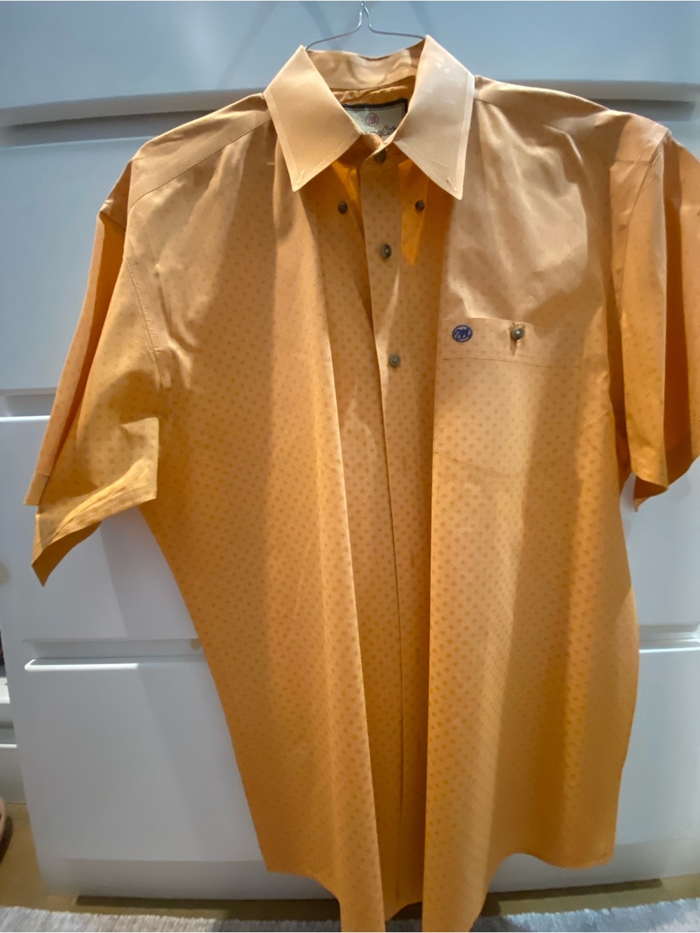 Wrangler Men's Short-Sleeve Button-Down Shirt